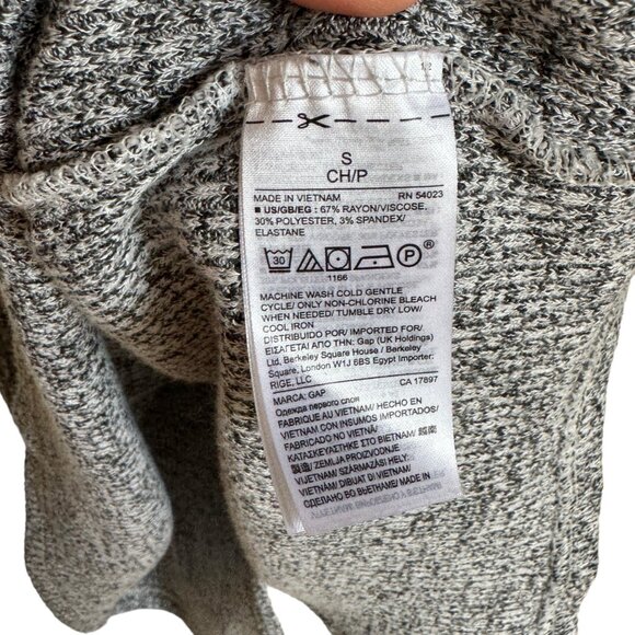 Gap Maternity Softspun Henley Ribbed Dress Long Sleeve Small Women’s - Picture 4 of 5